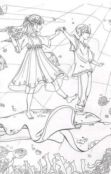 АНИМЕ-РАСКРАСКА. ГЕРОИ МАНГИ - фото 2