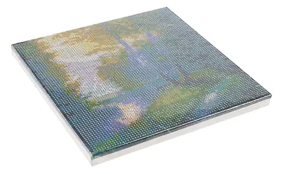 Алмазная мозаика (классическая) с подрамником, с полным заполнением, с квадратными стразами "Лесная тишина", 20 х 20 см - фото 3