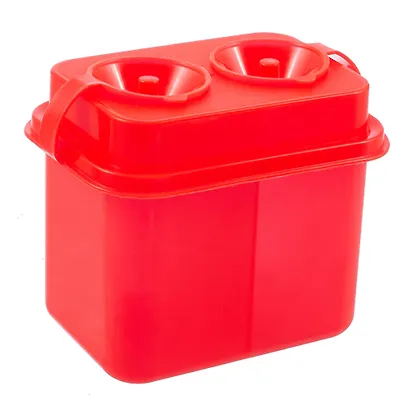 Стакан-непроливайка двойной с крышкой, в ассортименте, Рисовашка - фото 1