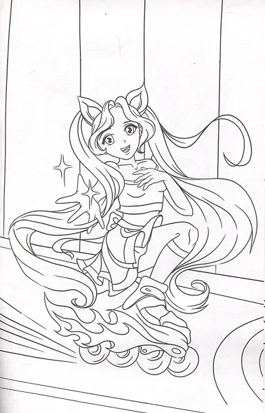 АНИМЕ-РАСКРАСКА. МИР АНИМЕ - фото 4