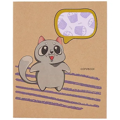 Тетрадь в клетку Unnika, "Сладкие мечты", 48 листов, в ассортименте - фото 6