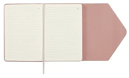 Ежедневник недат. А5 160л "Наппа экстра" розовый, кожзам, тв.переплет, обл.поролон, блинтовое тиснение, клапан в петле, офсет, ляссе - фото 7