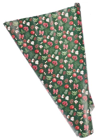 Бумага упаковочная 70*100см "Зимнее чудо" НГ,инд.уп. - фото 1