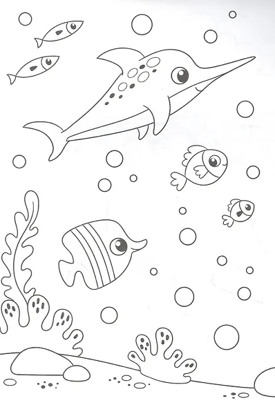 МИНИ-РАСКРАСКА А5 эконом. ЖИВОТНЫЕ - фото 3