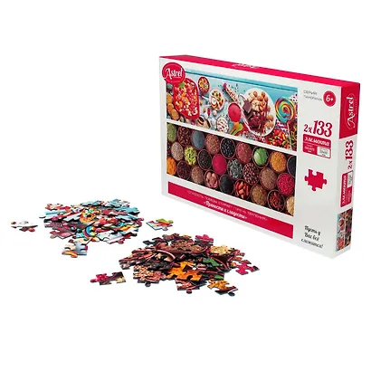 Пазл Специи и сладости Диптих Астрель 2х133 элемента 05725 - фото 2