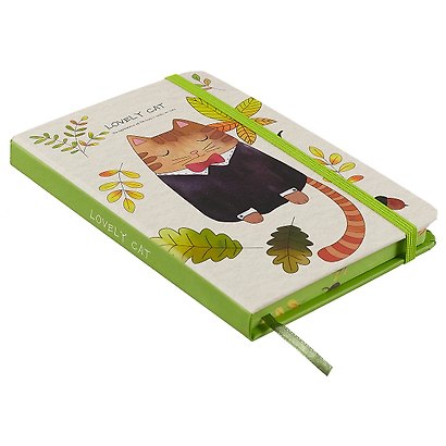 Записная книжка «Lovely cat» А6, 96 листов в линейку, в ассортименте - фото 4