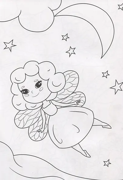 Раскраска. В стране фей - фото 4