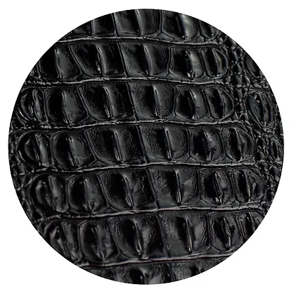 Ежедневник недат. А5+ 160л 175*245 "Аллигатор" черный, кожзам, тв.переплет, обл.поролон, блинтовое тиснение, офсет, ляссе, подар.упаковка - фото 7