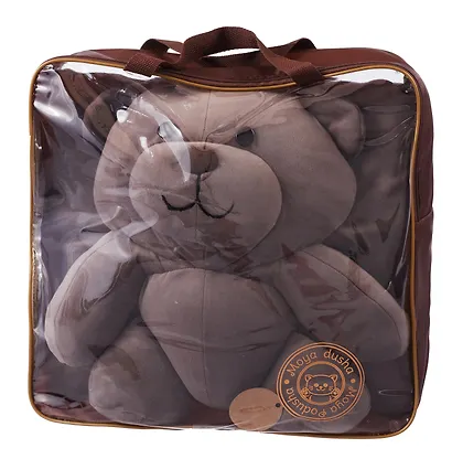 Игрушка-подушка Мишка (серый) (40x15x40) - фото 8