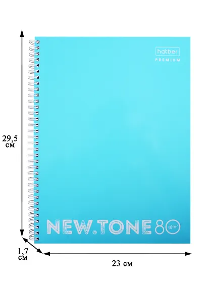 Тетрадь в клетку Hatber, NEWtone Pastel, А4, 80 листов, в ассортименте - фото 2