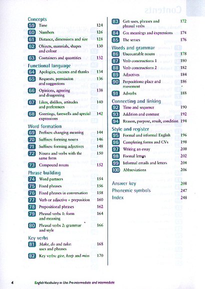 English vocabulary in use pre-intermediate and intermediate with answ - фото 3