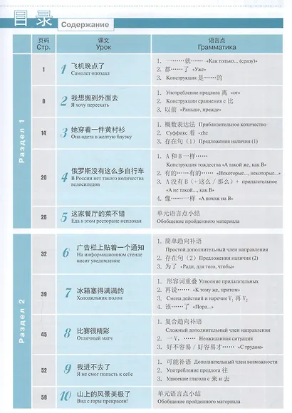 Курс китайского языка "Boya Chinese". Начальный уровень. Ступень II. Учебник - фото 2