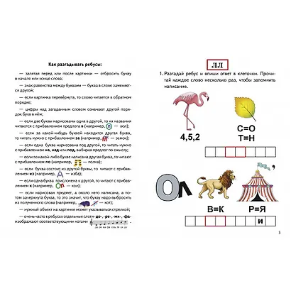 Ребусы по русскому языку. Удвоенные согласные. Для детей 5-7 лет - фото 2