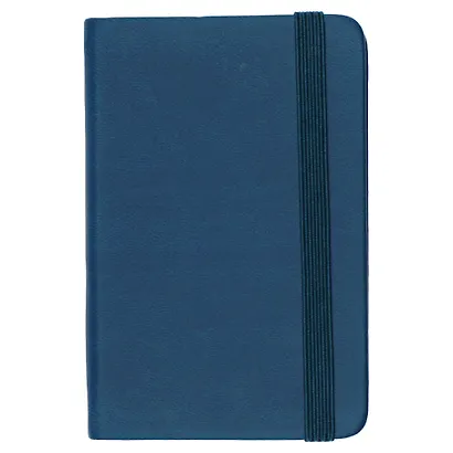 Записная книжка А7 80л лин. "Joy Book. Морской залив" иск.кожа, тонир.блок, скругл.углы, ляссе, резинка, карман на задн.форзаце - фото 3