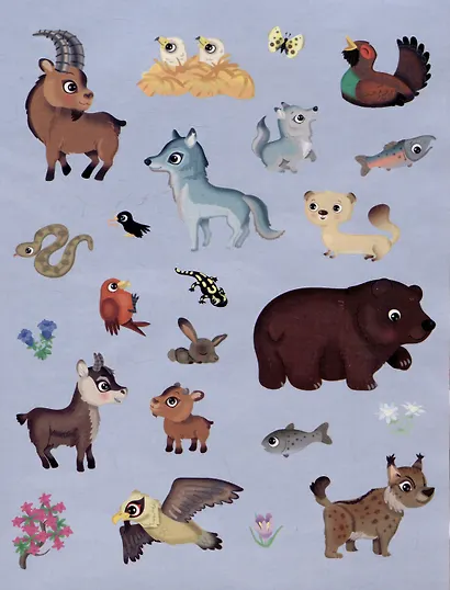 Книжки с наклейками. Приключения на горных вершинах - фото 4