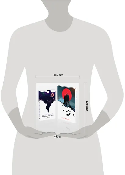 Темные начала (набор из книги "Мастер и Маргарита" и блокнота в точку "Блокнот. Белая птица. Замок Дракулы (192 стр., в точку, интегральный)") - фото 8