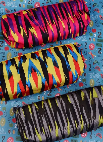 Пенал-косметичка "Safari", ткань, ассорти, Black Ant - фото 3