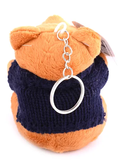 Брелок СПб Мишка в свитере I love SPb (текстиль) (10 см) (12-1062А-1062-3) - фото 2