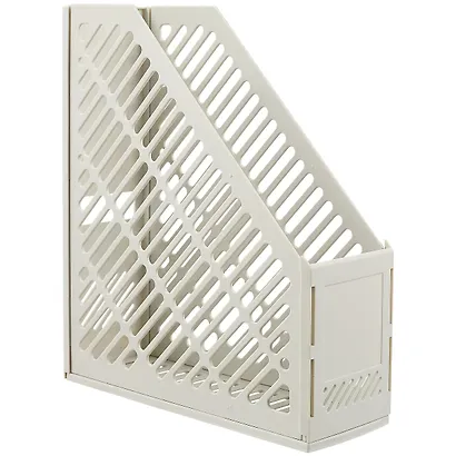 Лоток вертикальный "Classic" пластиковый, 90мм, серый - фото 1