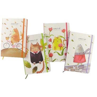 Записная книжка «Lovely cat» А6, 96 листов в линейку, в ассортименте - фото 7