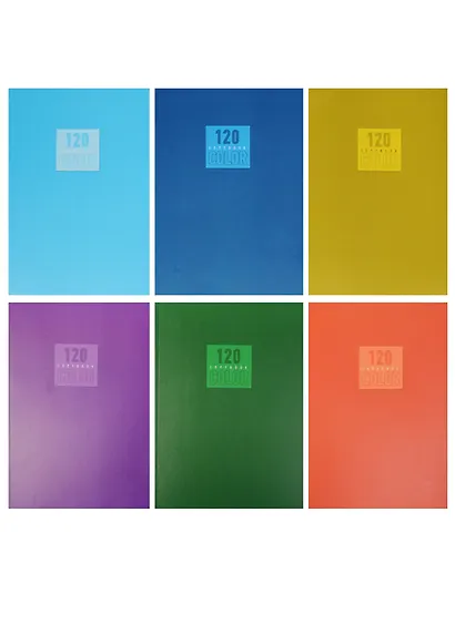 Тетрадь в клетку Unnika, "Стиль и цвет", 120 листов, в ассортименте - фото 4