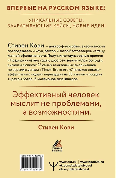 Стратегии успеха для высокоэффективных людей. 7 главных принципов. Уникальные советы, захватывающие кейсы, новые идеи! - фото 2