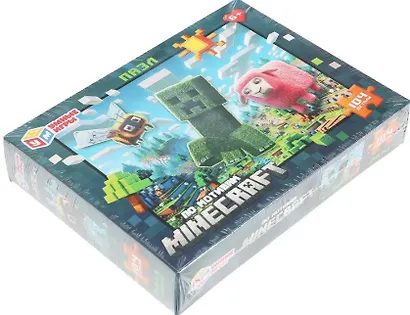 Пазл 104 "По мотивам Minecraft" - фото 2