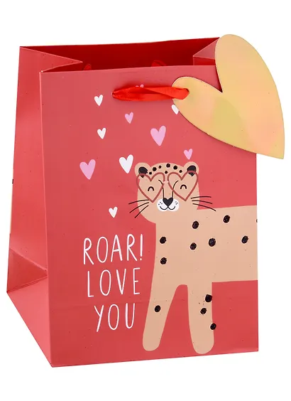 Пакет А5 23*18*10 "I love you" жен. - фото 1