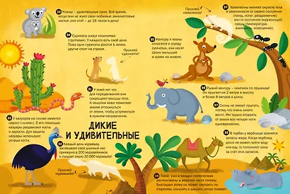 100 Интересных фактов. Животные. Наклей и узнай - фото 6