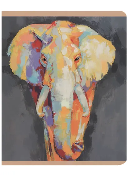 Тетрадь в клетку Listoff, "Красочные звери", 48 листов, в ассортименте - фото 4