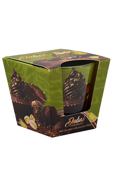 Свеча ароматическая в стакане Dubai Chocolate (115г) - фото 2