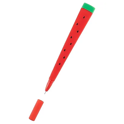 Ручка гелевая Fruits, синяя, в ассортименте - фото 2