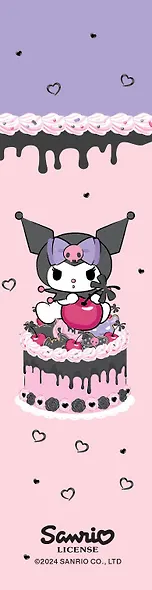 Закладка с резинкой. Куроми (тортик) - фото 1