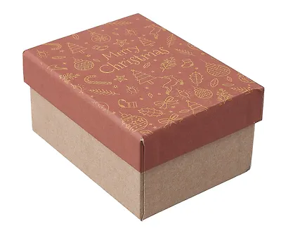 Коробка подарочная "Mix"11,5*9см, Новый год, ассорти, картон - фото 7