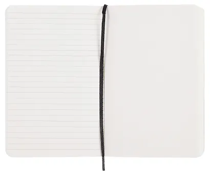 Книга для записей А6 80л нелин/лин. черный, интегр., тонир.блок, резинка, ляссе, Schiller - фото 9