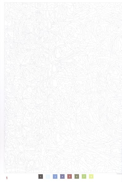 Coloriages mysteres Disney Pixar Раскраска Волшебный мир Диснея Pixar /Книги на французском языке - фото 6