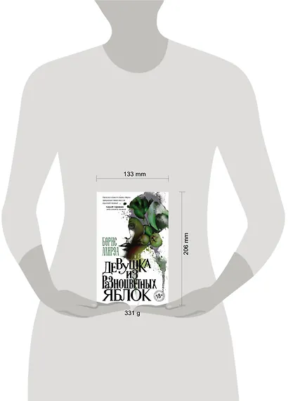 Девушка из разноцветных яблок - фото 4