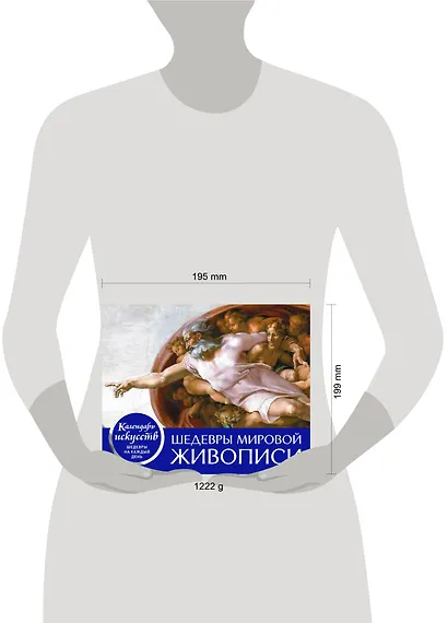 Настольный календарь в футляре «Шедевры мировой живописи» - фото 4