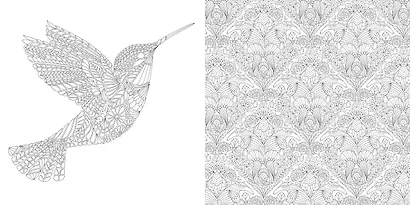 Дивные птицы. Книга для творчества и вдохновения - фото 6