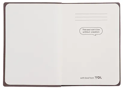 Записная книжка «Inspiration series» А6, 80 листов в клетку, серо-голубой, сшивка, Yoi - фото 4