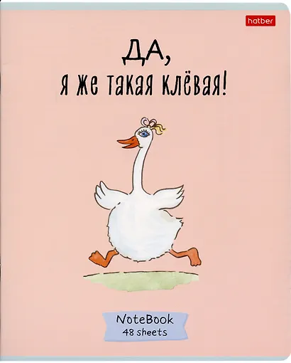 Тетради в клетку Hatber, "Гусь-веселюсь", 48 листов, 5 штук - фото 2