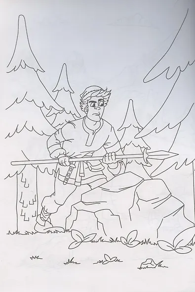 Книжка-раскраска. Русь - Отчизна дорогая - фото 3