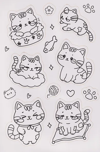 Раскраска-стикербук. Зверята - фото 3