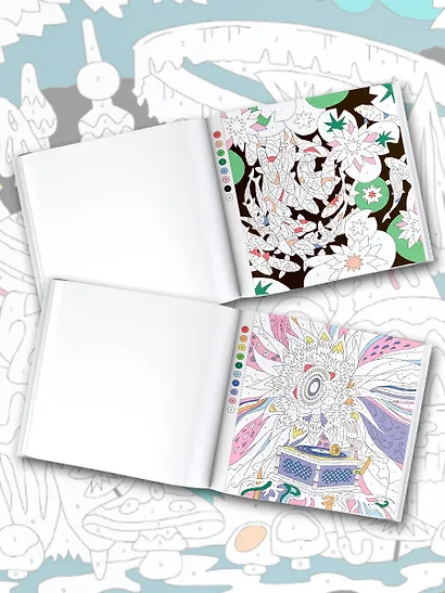 Метаморфозы. Цветовой квест по номерам, по пикселям, по точкам - фото 6