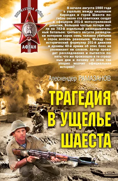Афган(м).Трагедия в ущелье Шаеста - фото 1