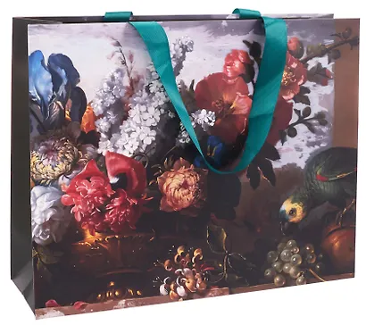 Пакет А4 28*36*11 "ART. Богдани Я. Натюрморт из цветов", Schiller - фото 3