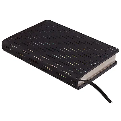 Ежедневник «Софт-тач», чёрный, 160 листов, А6 - фото 2