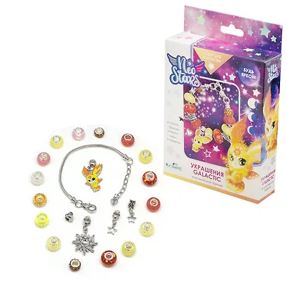 Neo Stars. Набор для творчества. Украшения своими руками. Galactic "Космический Зайчик" - фото 2
