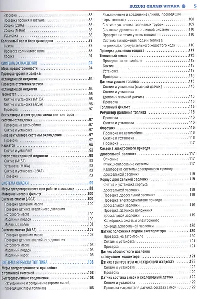 Suzuki Grand Vitara: Руководство по эксплуатации, техническому обслуживанию и ремонту. Вып. с 2005 г. - фото 4
