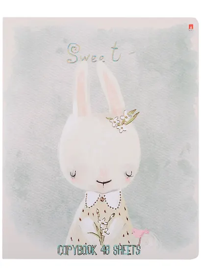 Тетрадь в клетку Альт, "Милашки", 48 листов, в ассортименте - фото 1